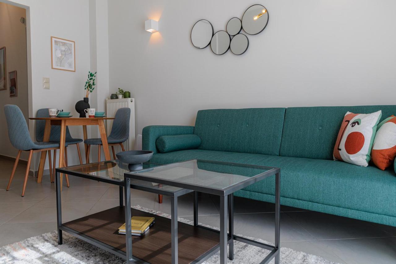 Sunny & Modern Apt For 3 Persons Athén Kültér fotó
